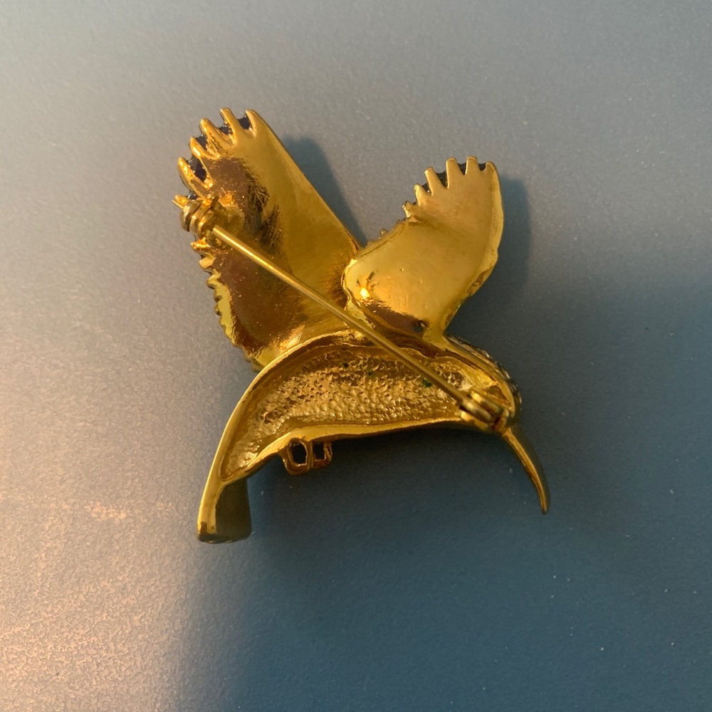 Hummingbird brooch/pin - Picture 3 of 4
